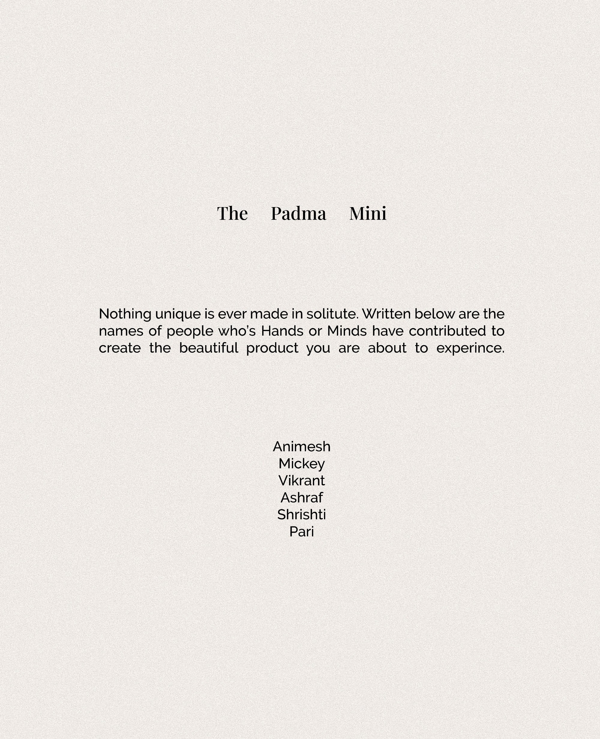 Padma Mini Tan